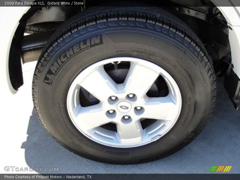 Oxford White / Stone 2009 Ford Escape XLS