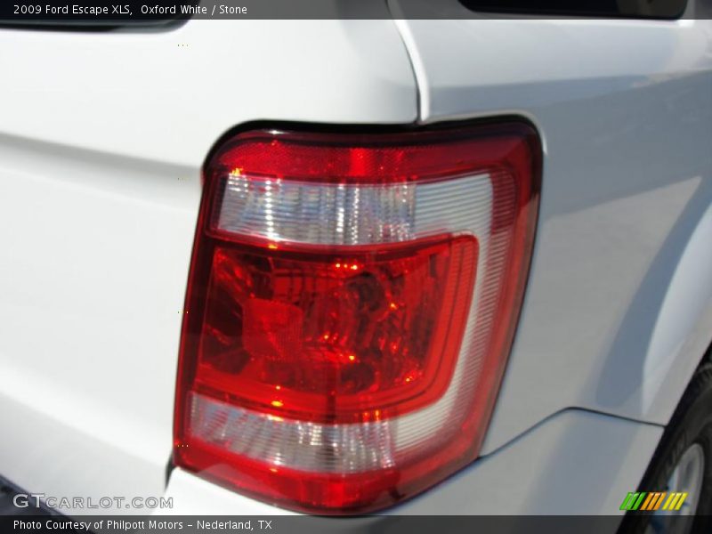 Oxford White / Stone 2009 Ford Escape XLS