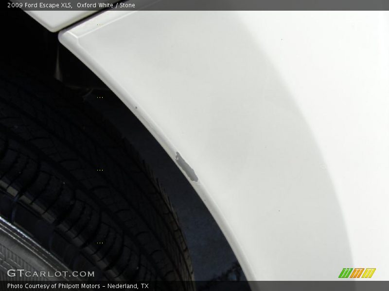 Oxford White / Stone 2009 Ford Escape XLS