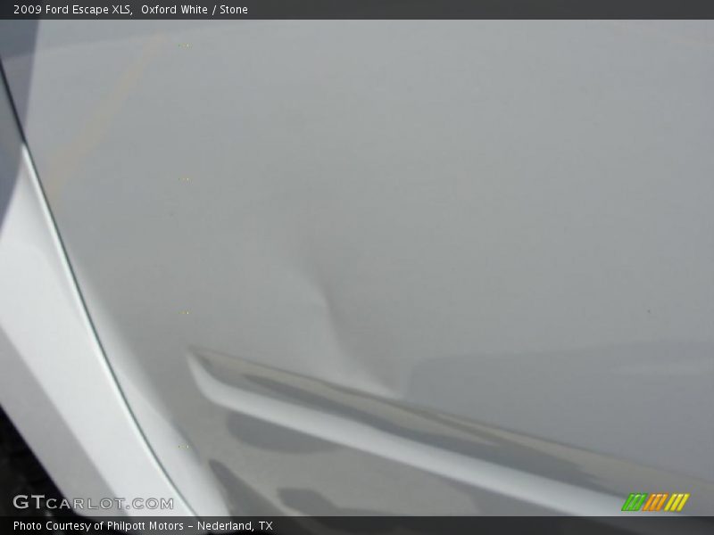 Oxford White / Stone 2009 Ford Escape XLS
