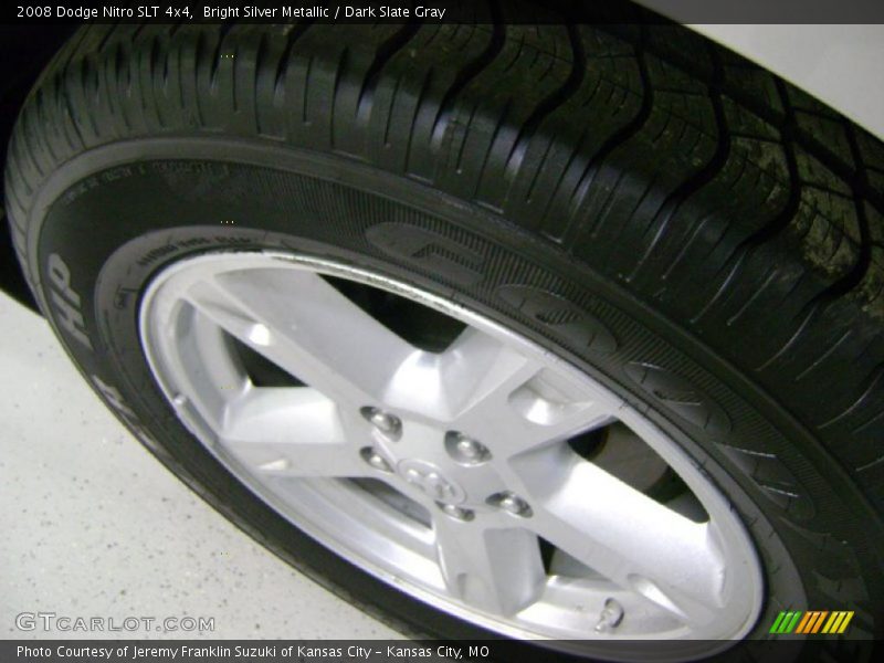 Bright Silver Metallic / Dark Slate Gray 2008 Dodge Nitro SLT 4x4