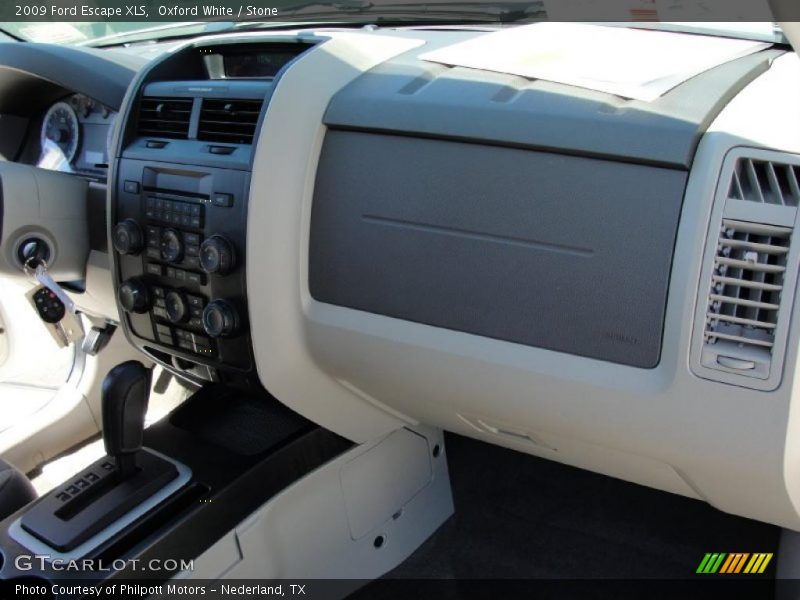 Oxford White / Stone 2009 Ford Escape XLS