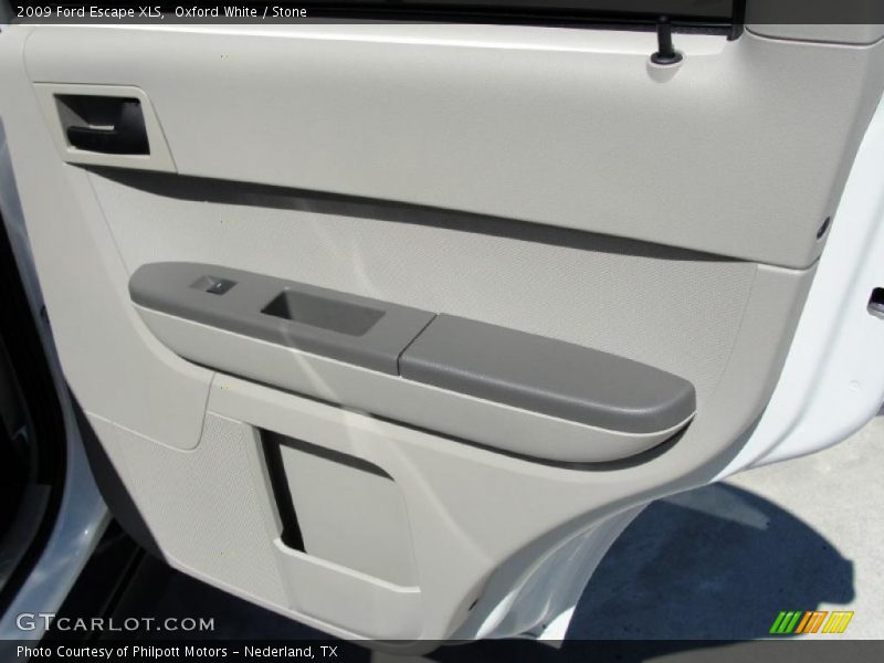 Oxford White / Stone 2009 Ford Escape XLS