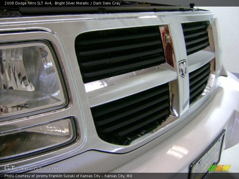 Bright Silver Metallic / Dark Slate Gray 2008 Dodge Nitro SLT 4x4