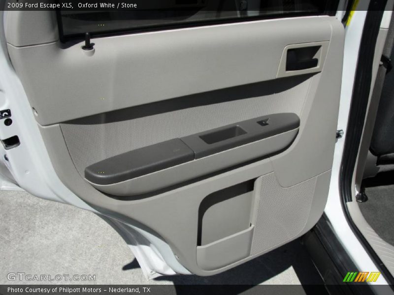 Oxford White / Stone 2009 Ford Escape XLS