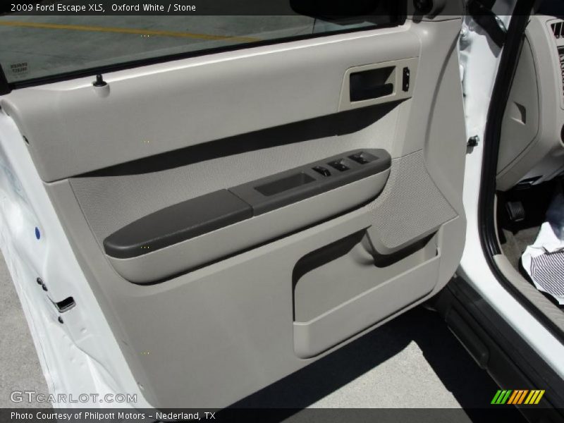Oxford White / Stone 2009 Ford Escape XLS