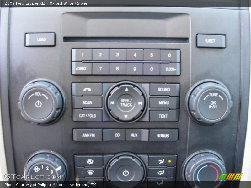 Oxford White / Stone 2009 Ford Escape XLS