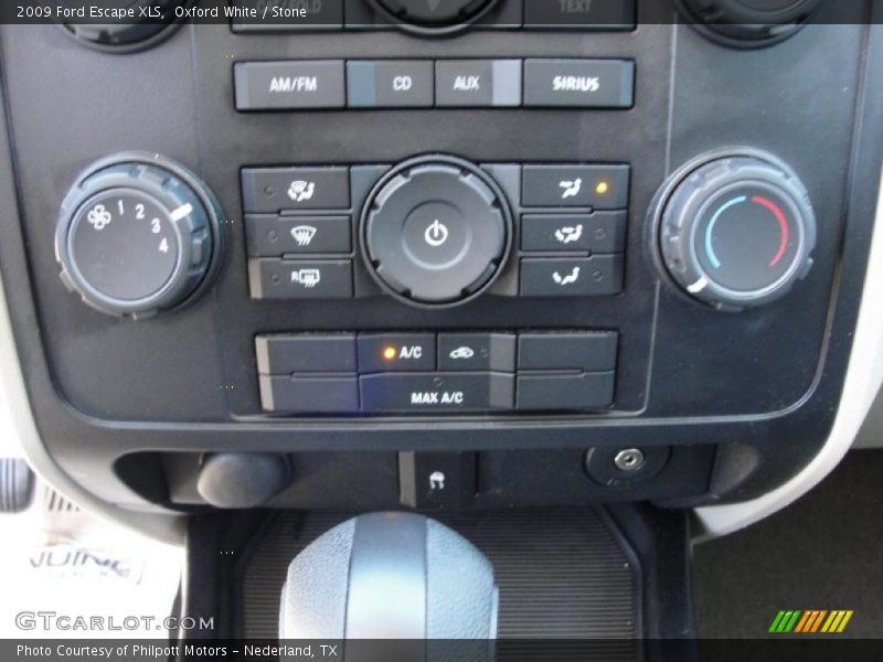 Oxford White / Stone 2009 Ford Escape XLS