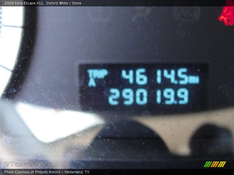 Oxford White / Stone 2009 Ford Escape XLS
