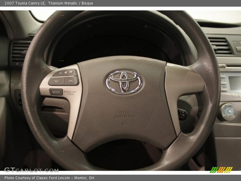 Titanium Metallic / Bisque 2007 Toyota Camry LE