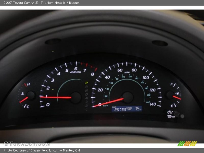 Titanium Metallic / Bisque 2007 Toyota Camry LE