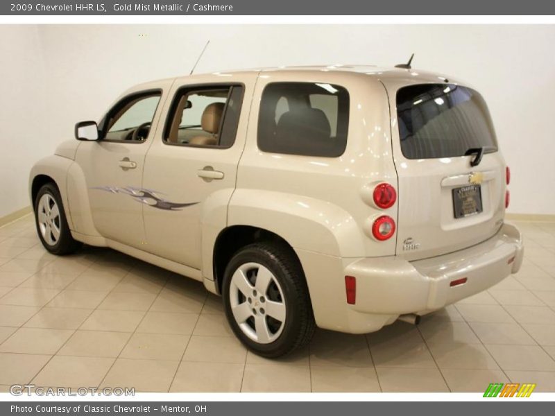 Gold Mist Metallic / Cashmere 2009 Chevrolet HHR LS