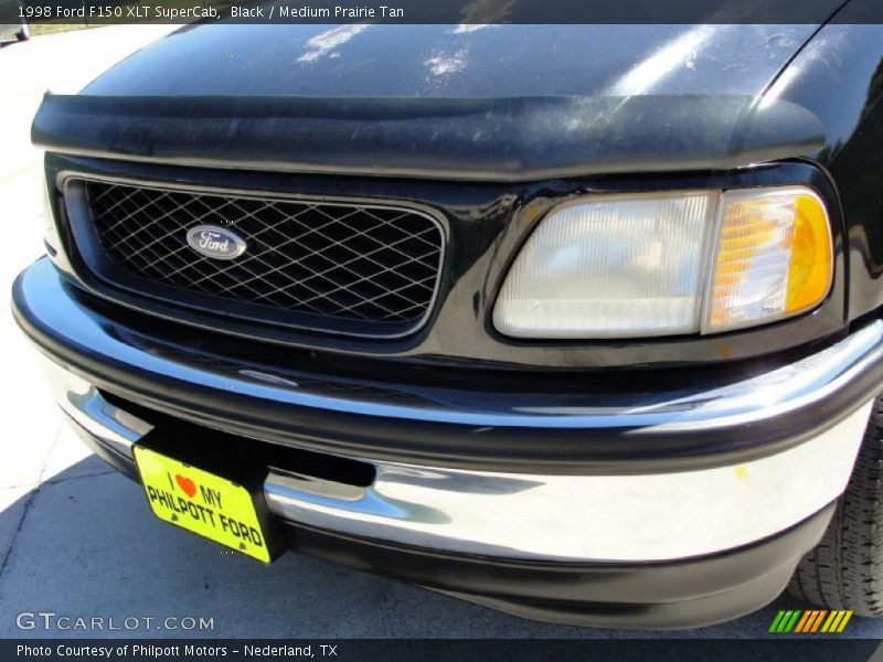 Black / Medium Prairie Tan 1998 Ford F150 XLT SuperCab
