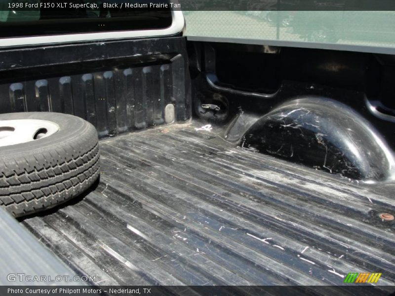 Black / Medium Prairie Tan 1998 Ford F150 XLT SuperCab
