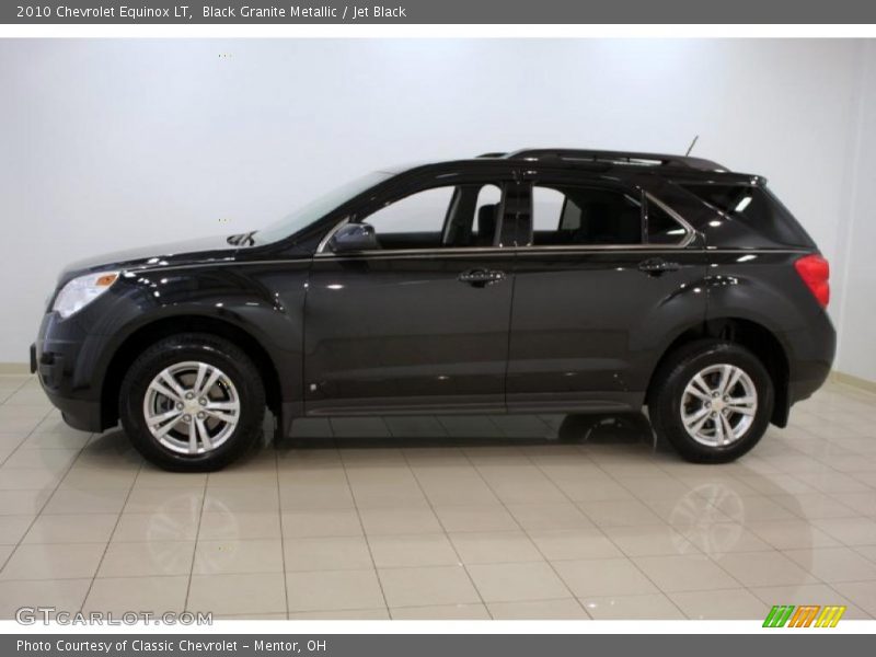 Black Granite Metallic / Jet Black 2010 Chevrolet Equinox LT