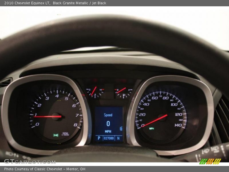 Black Granite Metallic / Jet Black 2010 Chevrolet Equinox LT