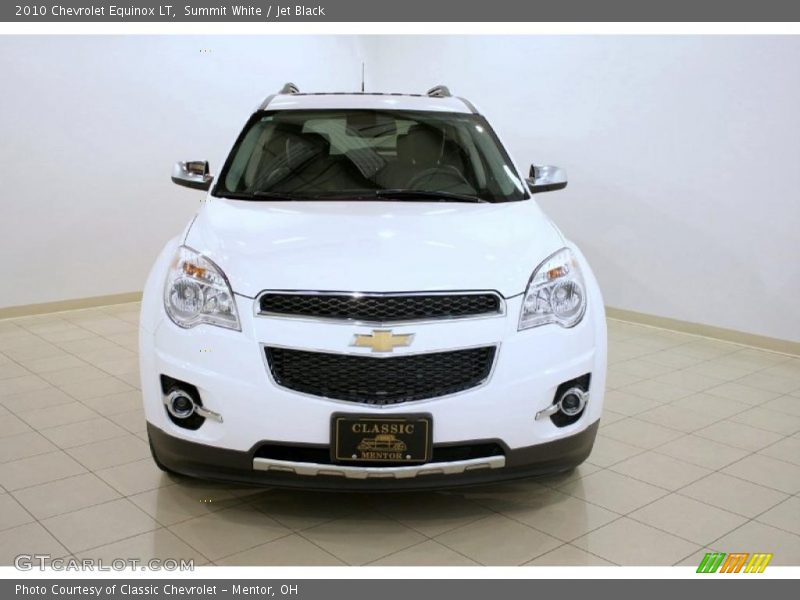 Summit White / Jet Black 2010 Chevrolet Equinox LT