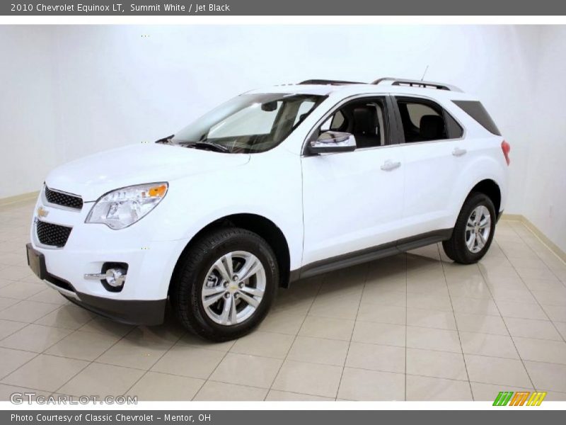 Summit White / Jet Black 2010 Chevrolet Equinox LT
