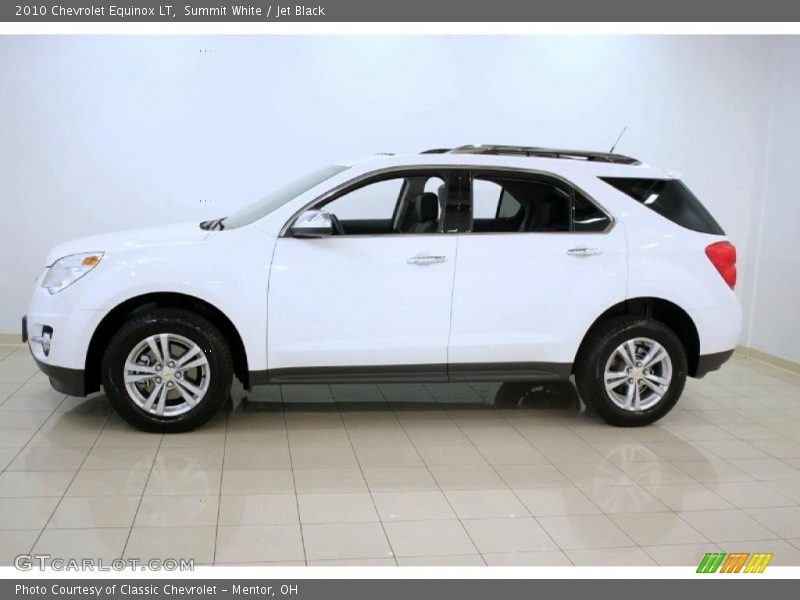 Summit White / Jet Black 2010 Chevrolet Equinox LT
