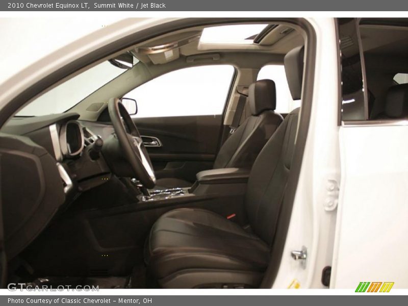 Summit White / Jet Black 2010 Chevrolet Equinox LT