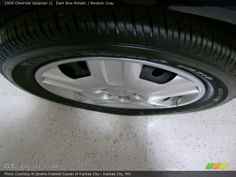 Dark Blue Metallic / Medium Gray 2006 Chevrolet Uplander LS