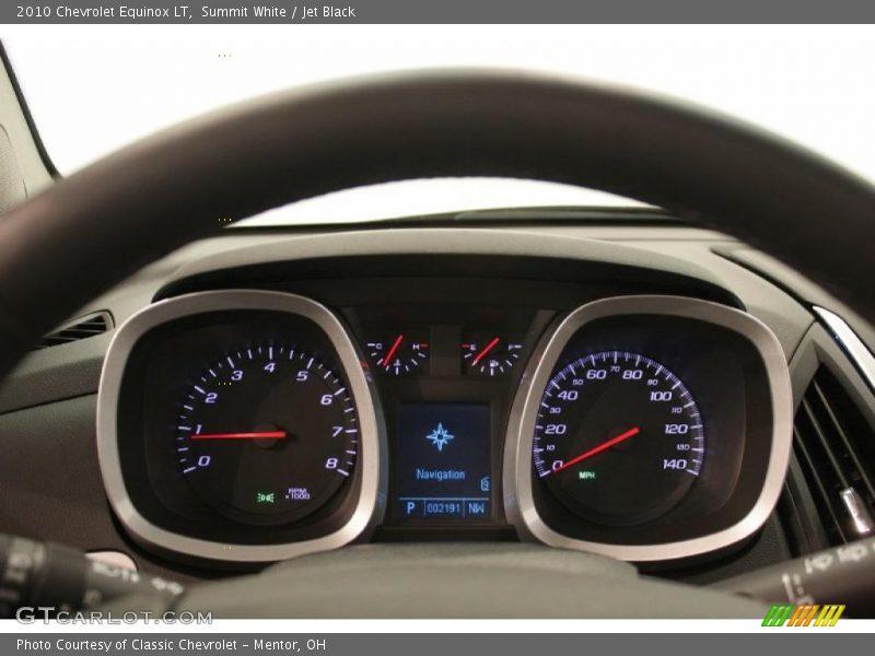 Summit White / Jet Black 2010 Chevrolet Equinox LT