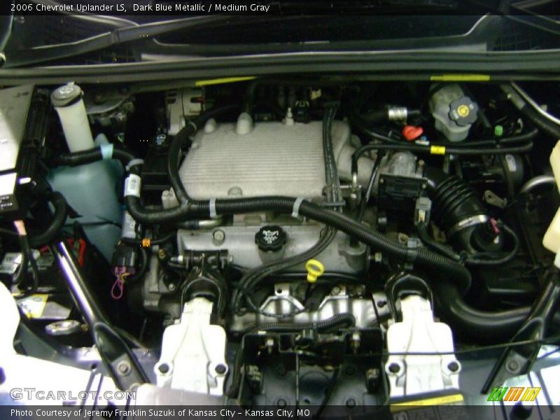 Dark Blue Metallic / Medium Gray 2006 Chevrolet Uplander LS