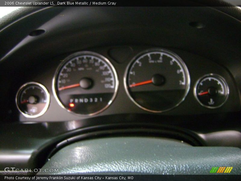 Dark Blue Metallic / Medium Gray 2006 Chevrolet Uplander LS