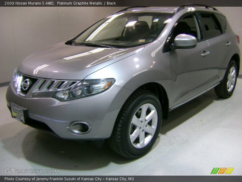 Platinum Graphite Metallic / Black 2009 Nissan Murano S AWD
