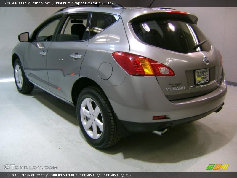 Platinum Graphite Metallic / Black 2009 Nissan Murano S AWD