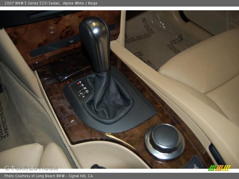 Alpine White / Beige 2007 BMW 5 Series 525i Sedan