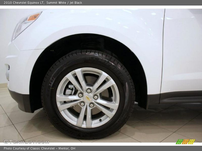Summit White / Jet Black 2010 Chevrolet Equinox LT