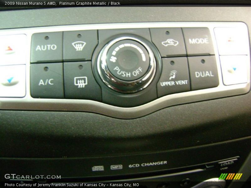 Platinum Graphite Metallic / Black 2009 Nissan Murano S AWD