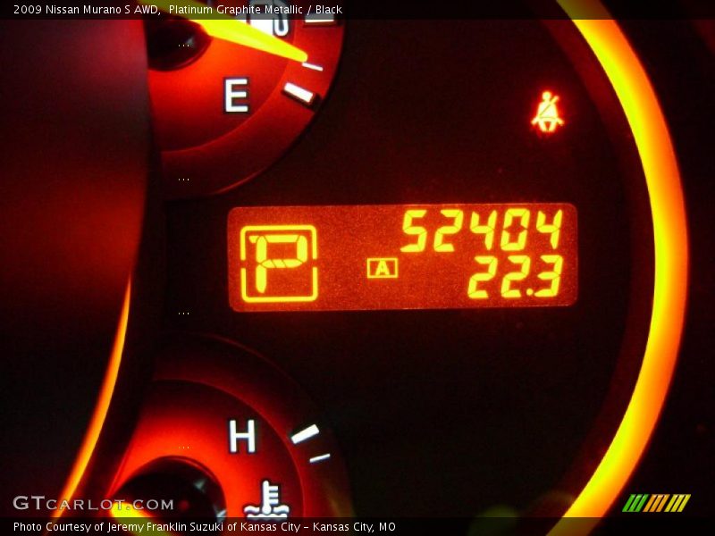 Platinum Graphite Metallic / Black 2009 Nissan Murano S AWD