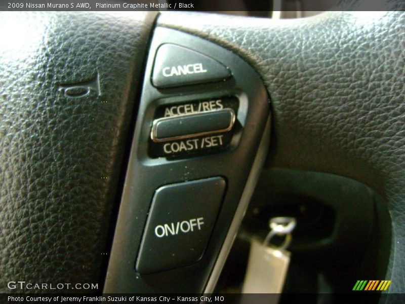 Platinum Graphite Metallic / Black 2009 Nissan Murano S AWD