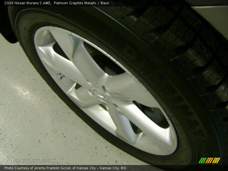 Platinum Graphite Metallic / Black 2009 Nissan Murano S AWD
