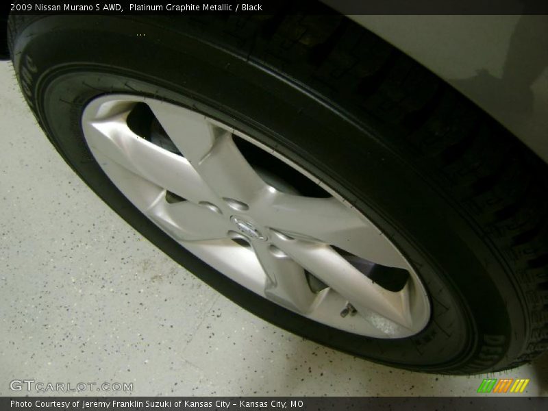 Platinum Graphite Metallic / Black 2009 Nissan Murano S AWD