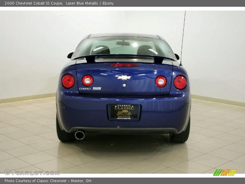 Laser Blue Metallic / Ebony 2006 Chevrolet Cobalt SS Coupe