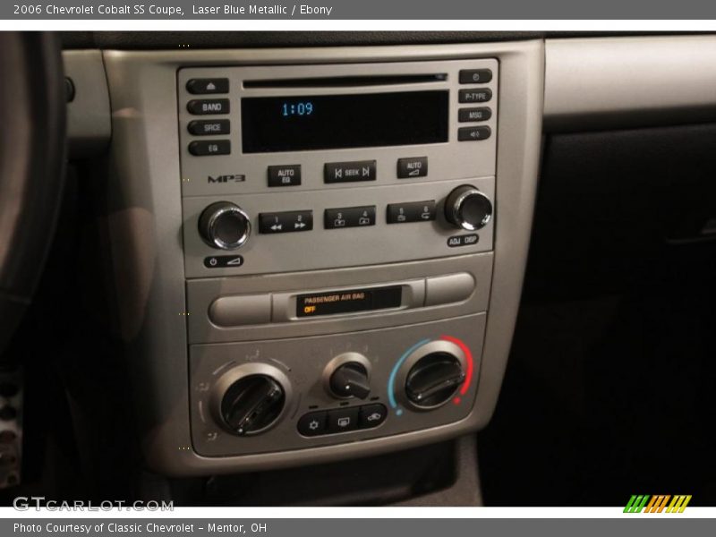 Laser Blue Metallic / Ebony 2006 Chevrolet Cobalt SS Coupe
