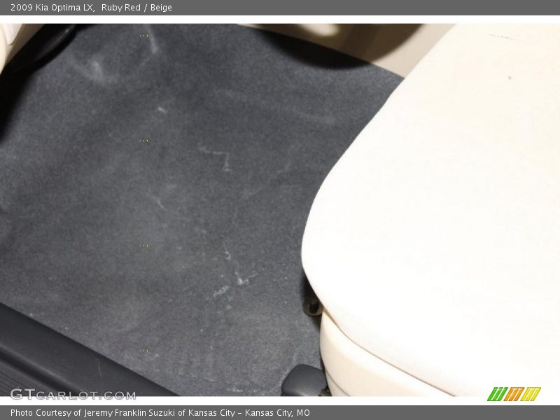Ruby Red / Beige 2009 Kia Optima LX