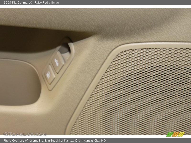 Ruby Red / Beige 2009 Kia Optima LX