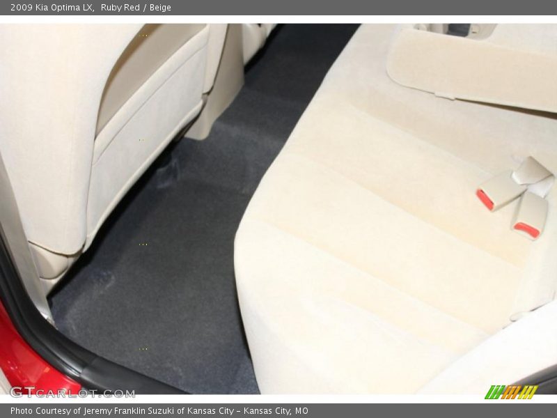 Ruby Red / Beige 2009 Kia Optima LX