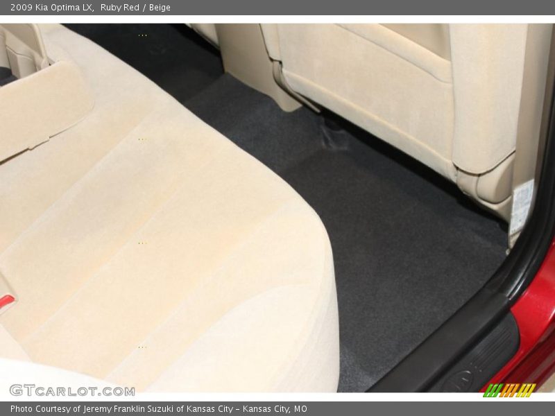 Ruby Red / Beige 2009 Kia Optima LX
