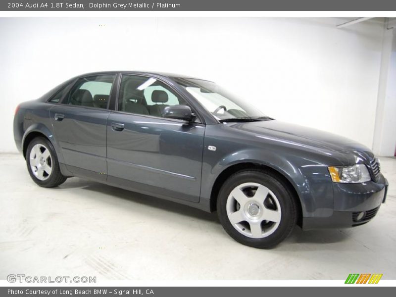 Dolphin Grey Metallic / Platinum 2004 Audi A4 1.8T Sedan