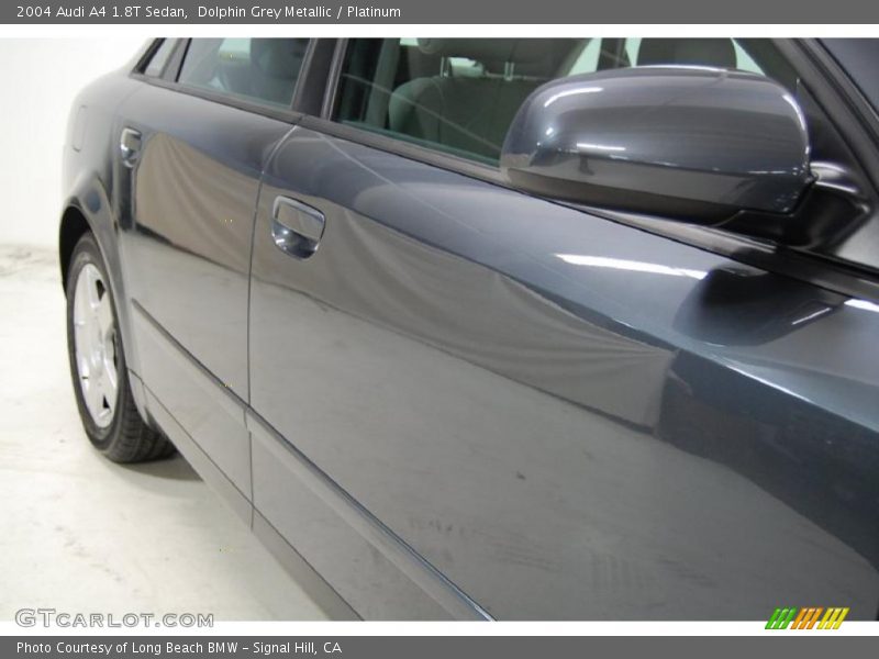 Dolphin Grey Metallic / Platinum 2004 Audi A4 1.8T Sedan