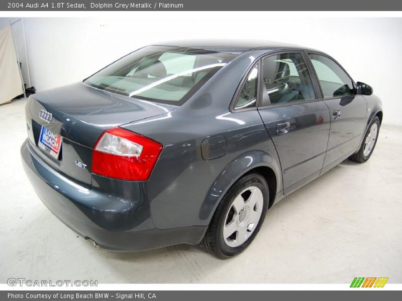 Dolphin Grey Metallic / Platinum 2004 Audi A4 1.8T Sedan