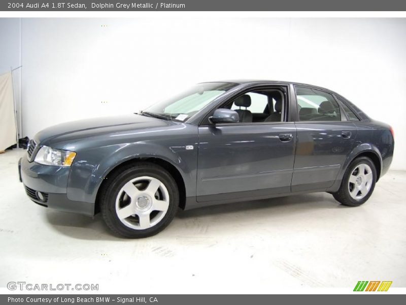 Dolphin Grey Metallic / Platinum 2004 Audi A4 1.8T Sedan