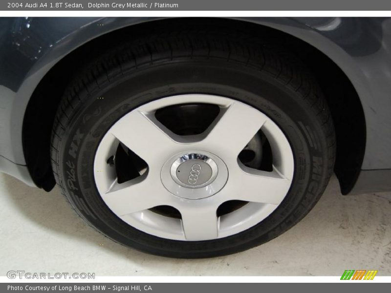 Dolphin Grey Metallic / Platinum 2004 Audi A4 1.8T Sedan