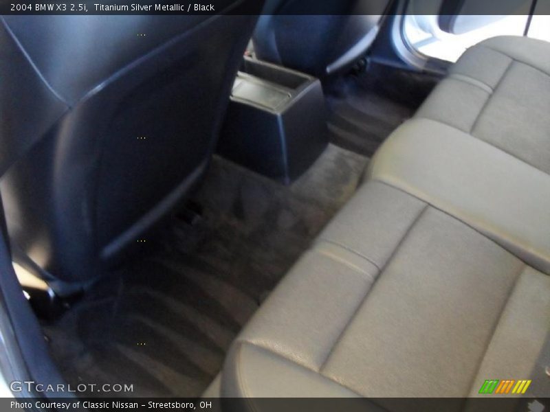 Titanium Silver Metallic / Black 2004 BMW X3 2.5i