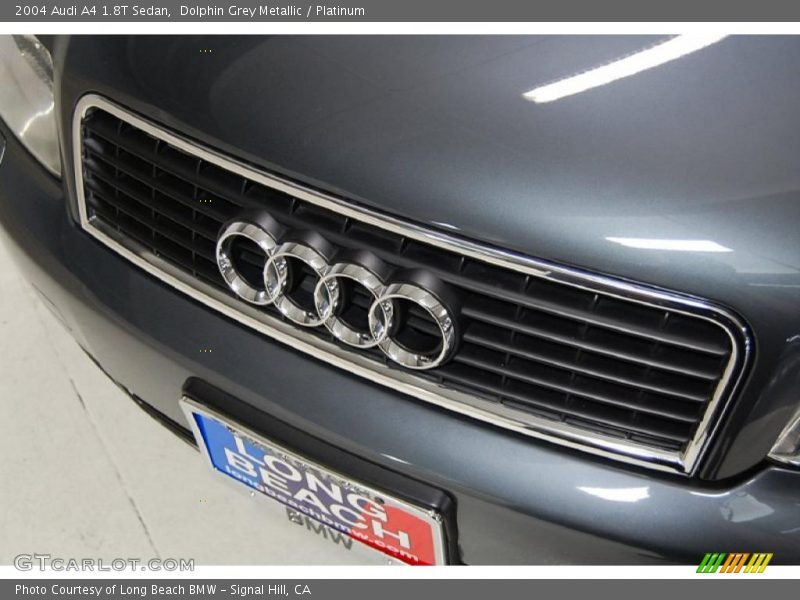 Dolphin Grey Metallic / Platinum 2004 Audi A4 1.8T Sedan